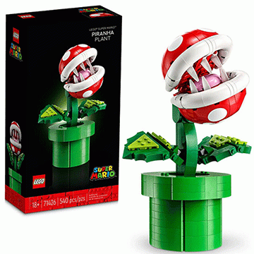 Lego Super Mario Piranha Plant မှ 20% ကိုသိမ်းဆည်းပါ