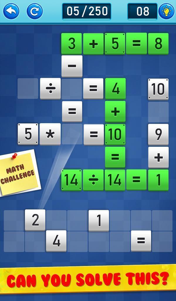 Math Puzzle Game - Math Pieces ภาพหน้าจอ 1