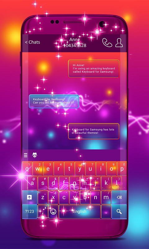 Keyboard Theme for Samsung Captura de pantalla 0