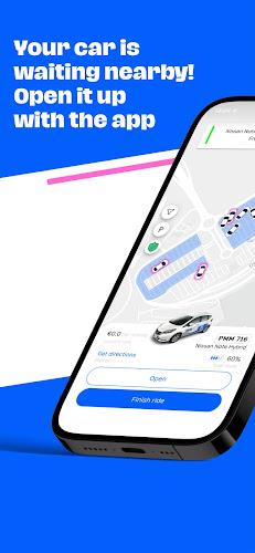 RideNow - carsharing Captura de pantalla 1