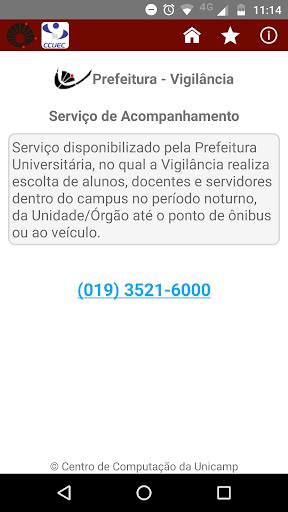 UNICAMP Serviços Captura de tela 1