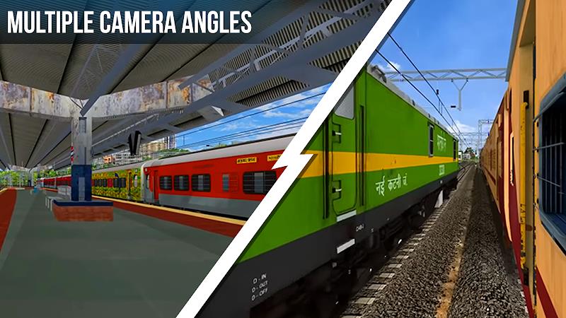 Ind Express Train Simulator Tangkapan skrin 0