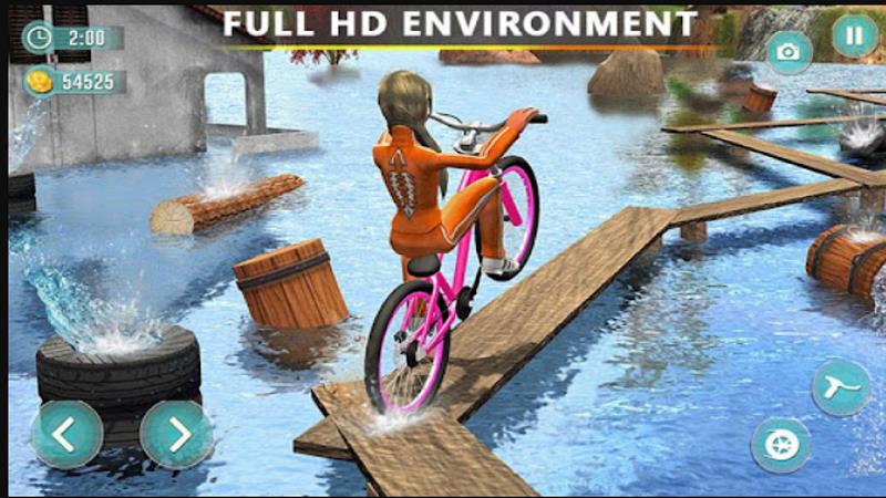 Offroad Bicycle Bmx Stunt Game應用截圖第3張