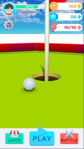 Mini Golf Battle Challenge 3D应用截图第0张