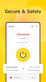 Bee VPN - Fast Secure Proxy Tangkapan skrin 2