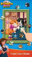 Solitaire Jigsaw Puzzle Ảnh chụp màn hình 0