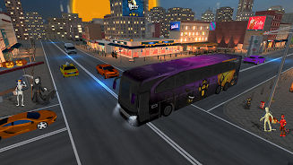 City Bus Driving Simulator 3D Captura de tela 2