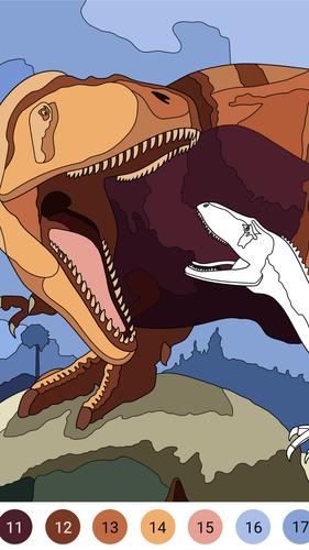 Dino Coloring Encyclopedia Schermafbeelding 2