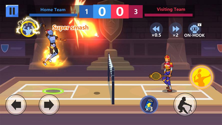 Badminton Hero-Championship Ảnh chụp màn hình 3