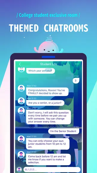 Rooit - Anonymous Chat Rooms Captura de tela 3