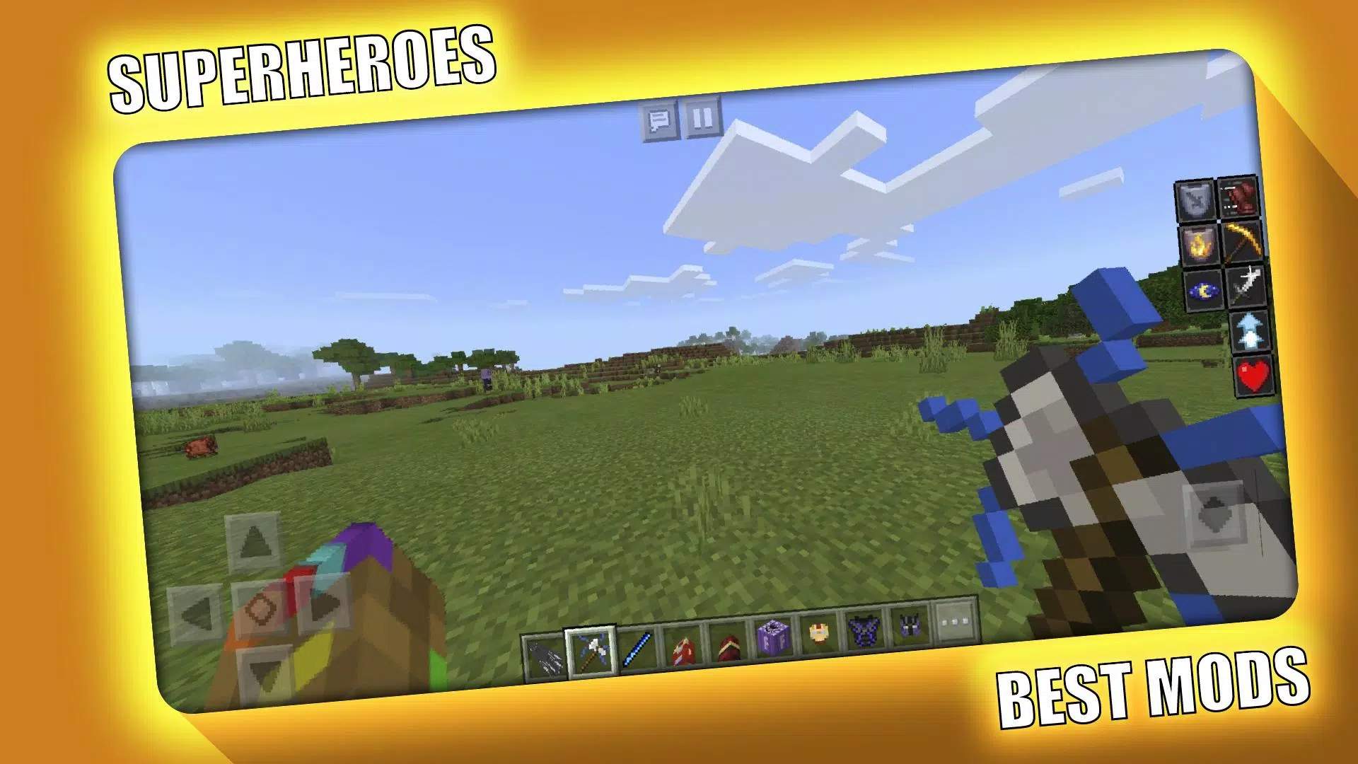 Superheroes Mod for Minecraft Screenshot 1