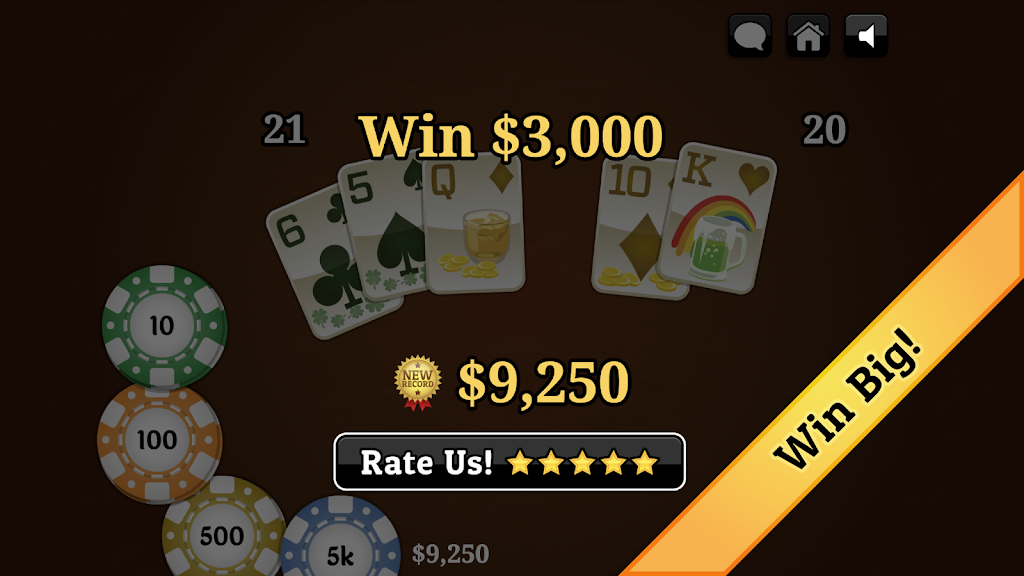 St. Patrick's Day Blackjack Screenshot 2