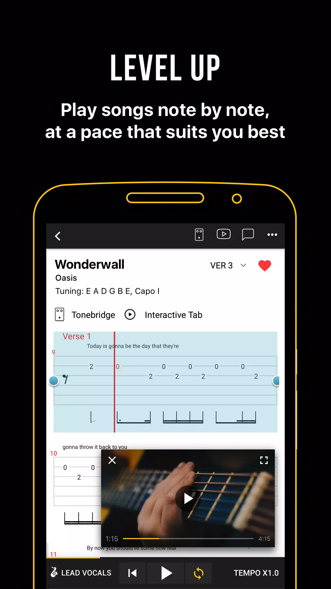 Ultimate Guitar: Tabs & Chords Ekran Görüntüsü 3