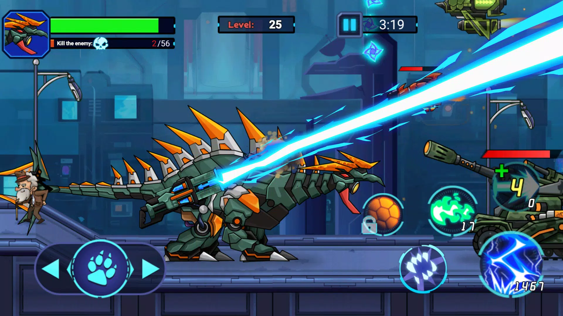 Mech Dinosaur War Ảnh chụp màn hình 1