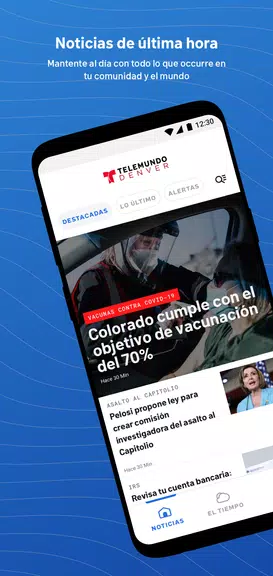 Schermata Telemundo Colorado: Noticias 0