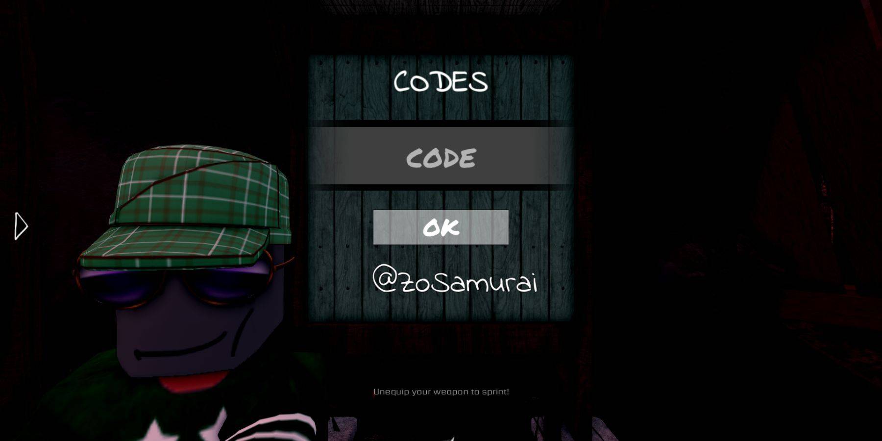 Zo Samurai Code Entry