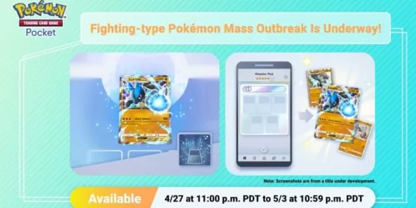 Pokémon TCG Pocket: Fighting Type Mass Extbreak Event Now LIVE