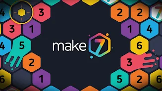 Make7 Hexa Puzzle Tangkapan skrin 0