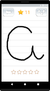 Cursive handwriting Portuguese スクリーンショット 1