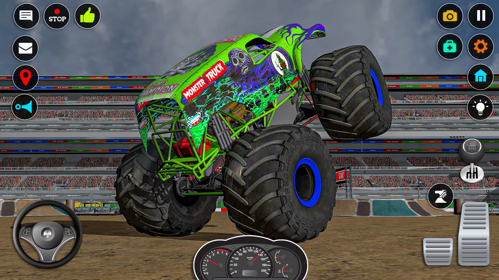 Monster Truck 4x4 Racing Games Скриншот 0