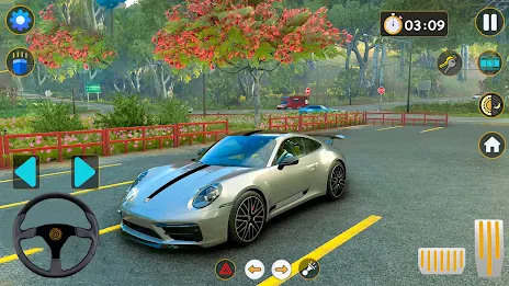 US Car Driving School Games 3D 스크린샷 1