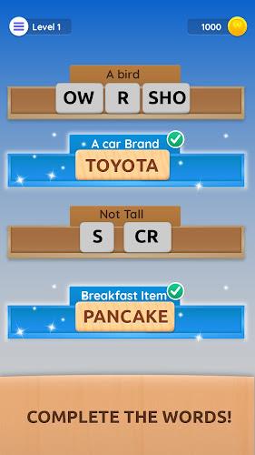 Word Jigsaw: Brain Teaser Captura de tela 1