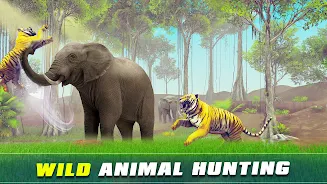 Safari Animal Hunter Simulator Ekran Görüntüsü 1