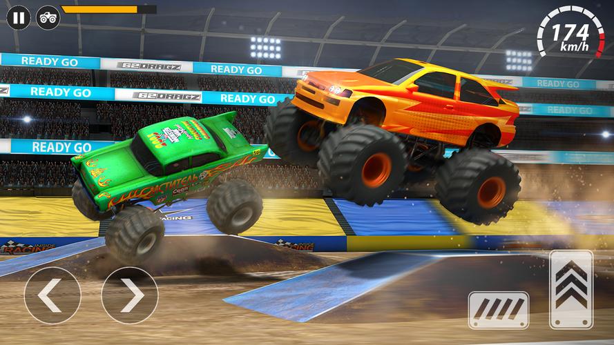 US Monster Truck Games Derby Скриншот 1