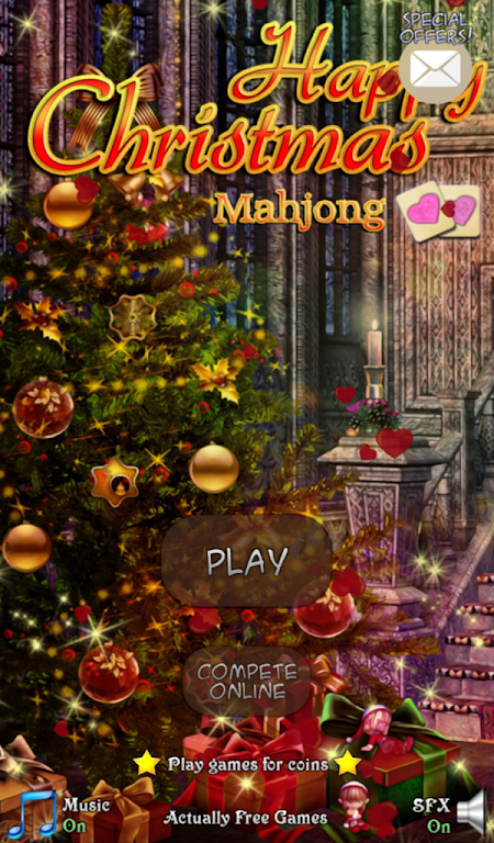 Hidden Mahjong Happy Christmas ဖန်သားပြင်ဓာတ်ပုံ 0