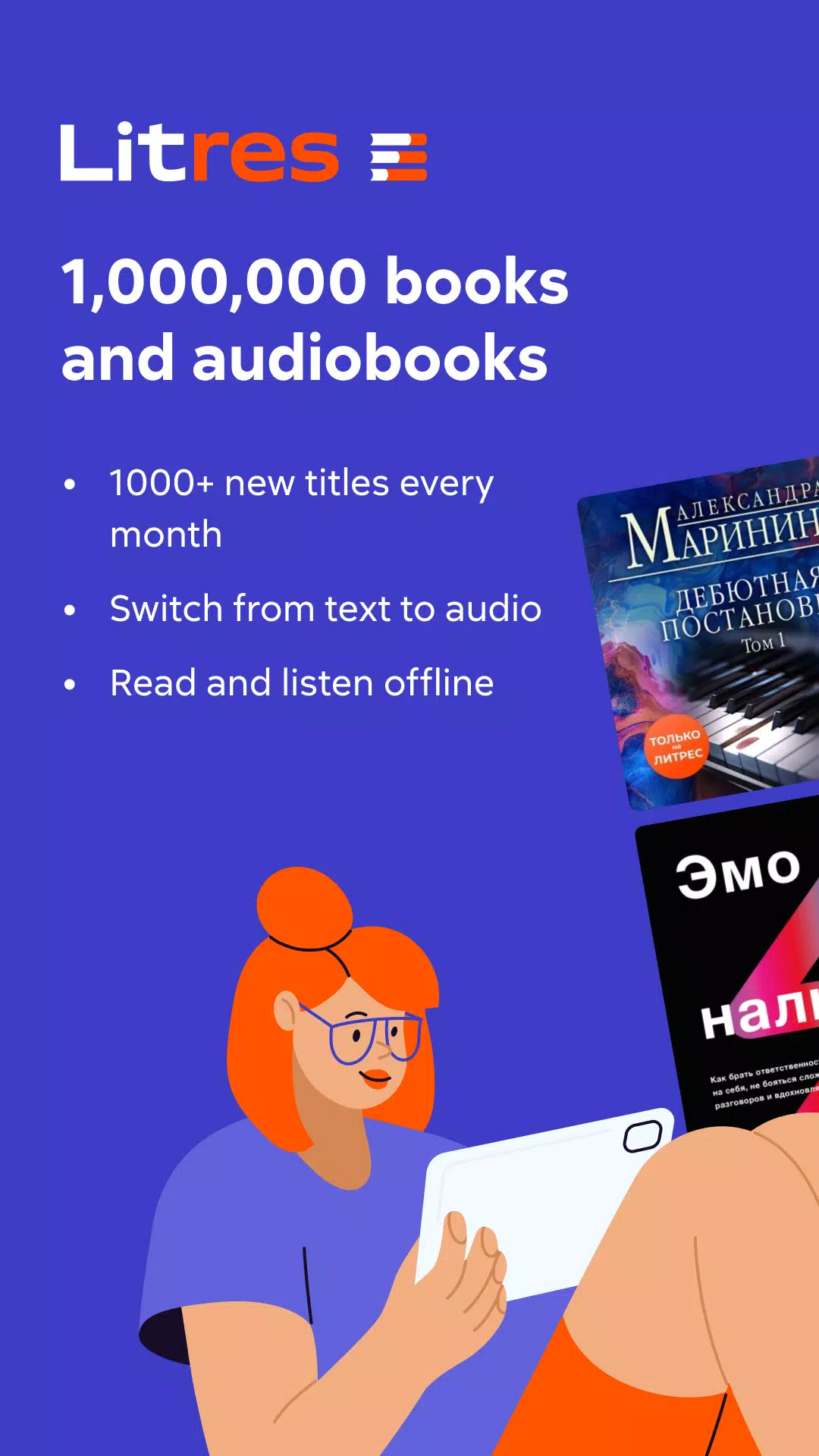 Litres: Books Tangkapan skrin 0