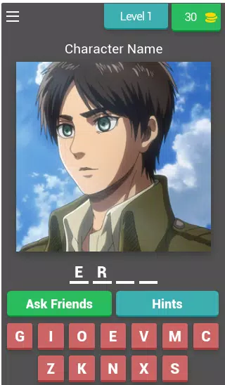 Attack On Titan Quiz應用截圖第0張