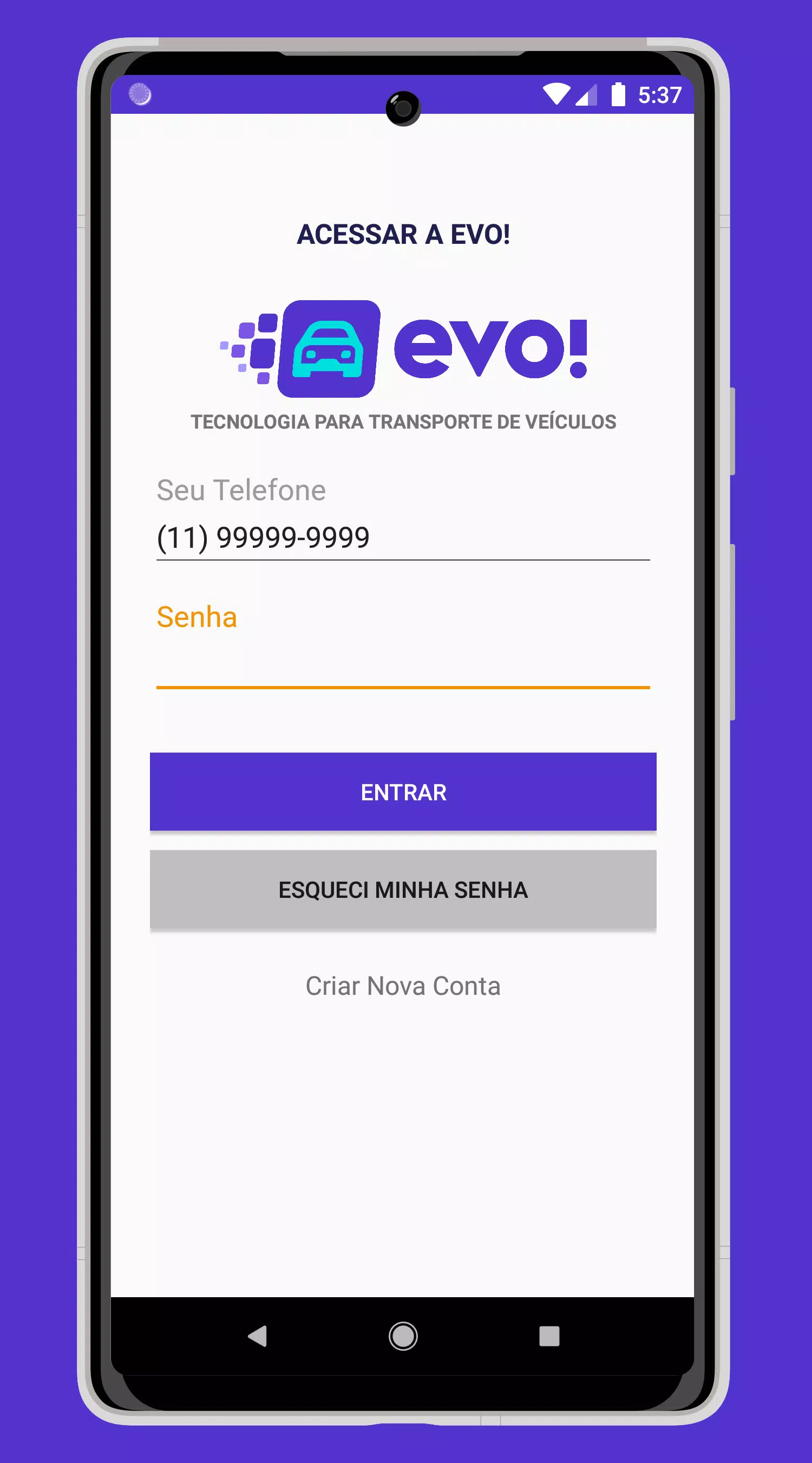 EVO! Transporte de Veículos ဖန်သားပြင်ဓာတ်ပုံ 0