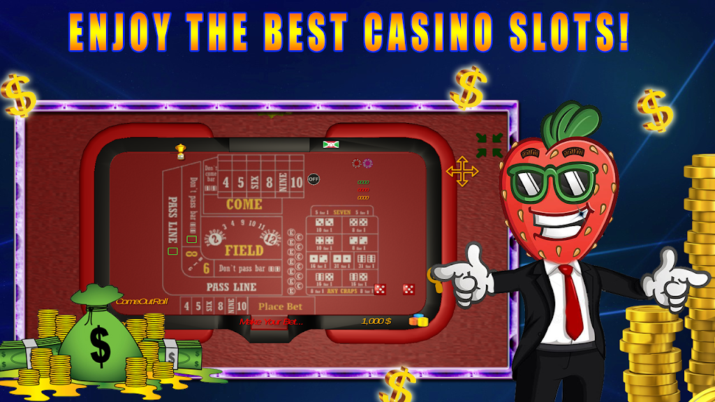 Virtuelles Casino - Craps Spiel Online Schermafbeelding 1