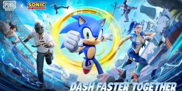 PUBG Mobile inicia nueva colaboración con el roedor más veloz: llega Sonic, el erizo