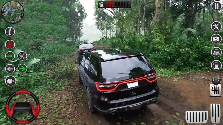 Offroad Fortuner car Driving Captura de tela 3