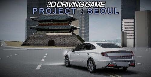 3D Driving Game Project スクリーンショット 0