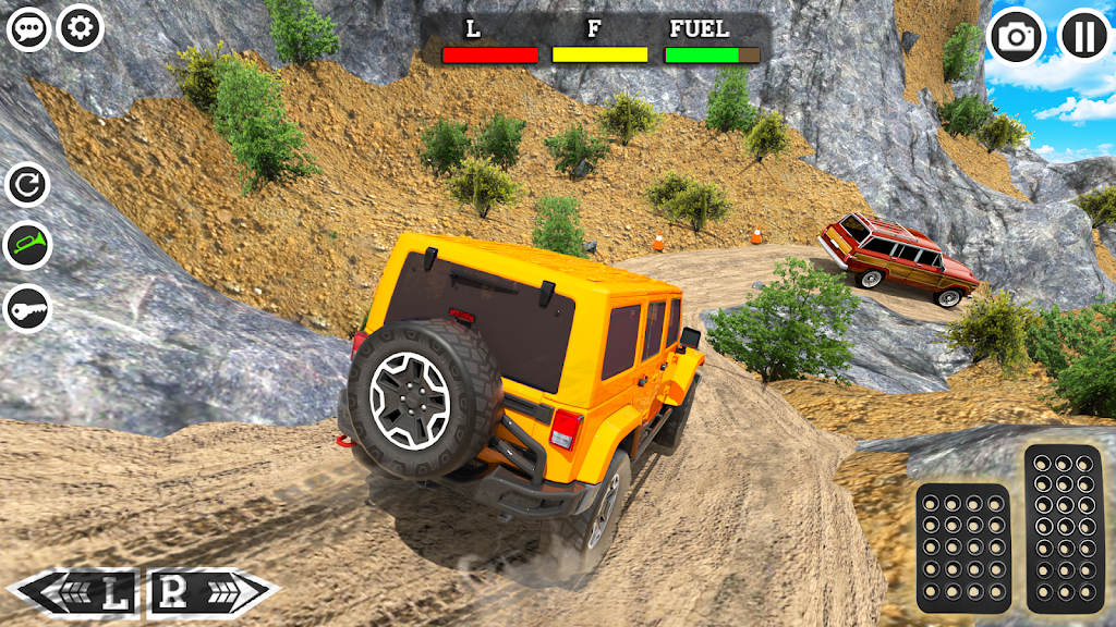 4x4 Mountain Climb Car Games ภาพหน้าจอ 3