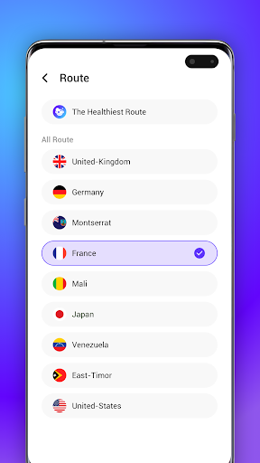 Universe VPN: Travel safely Schermafbeelding 2