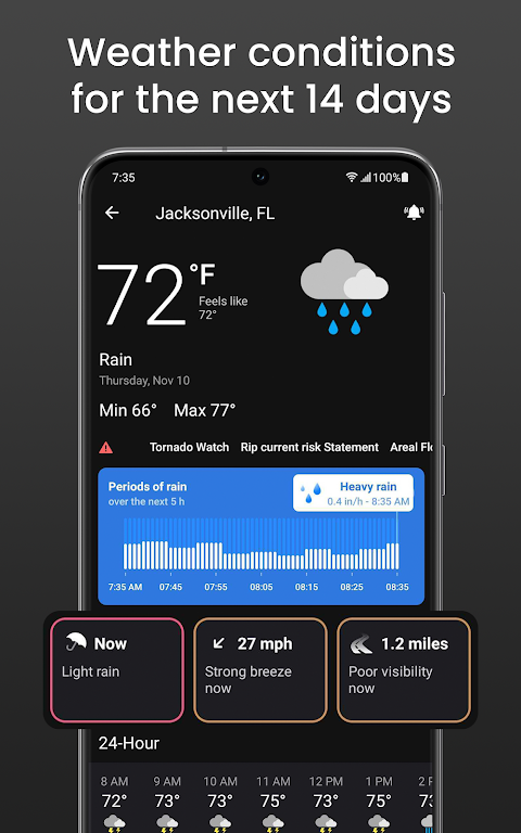 Clime: NOAA Weather Radar Live ဖန်သားပြင်ဓာတ်ပုံ 3