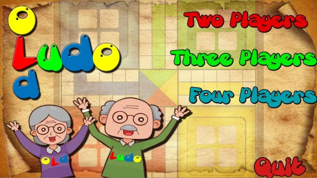 Old Ludo - My Grandfather game Captura de pantalla 0