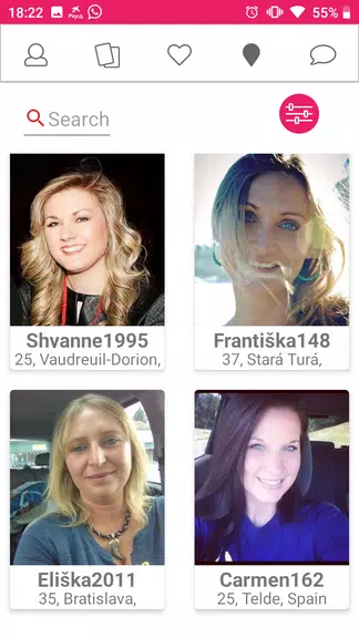 senior dating and chat Schermafbeelding 0