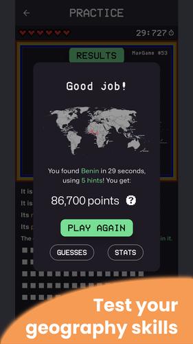 MapGame Captura de tela 3