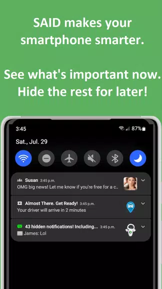 SAID - Smart Alerts Ekran Görüntüsü 0