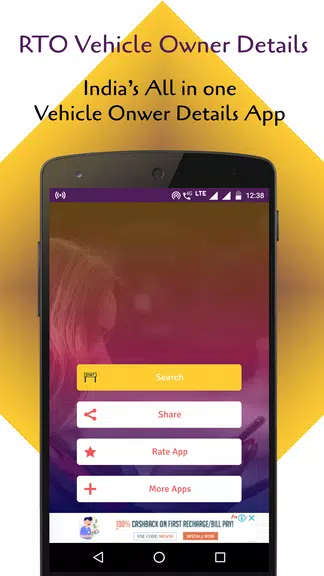 RTO Vehicle Info App & Challan Tangkapan skrin 2