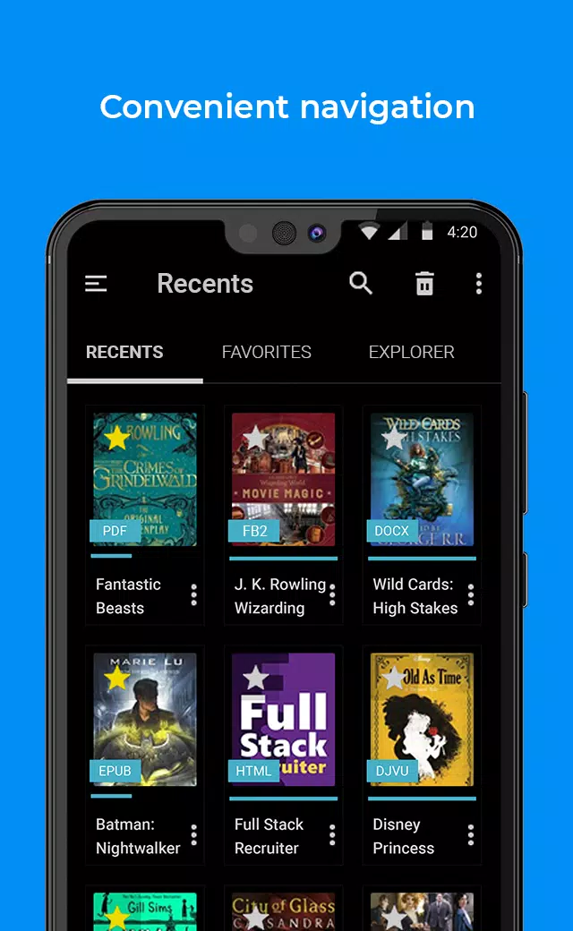 FullReader - lecteur de livre Capture d'écran 0