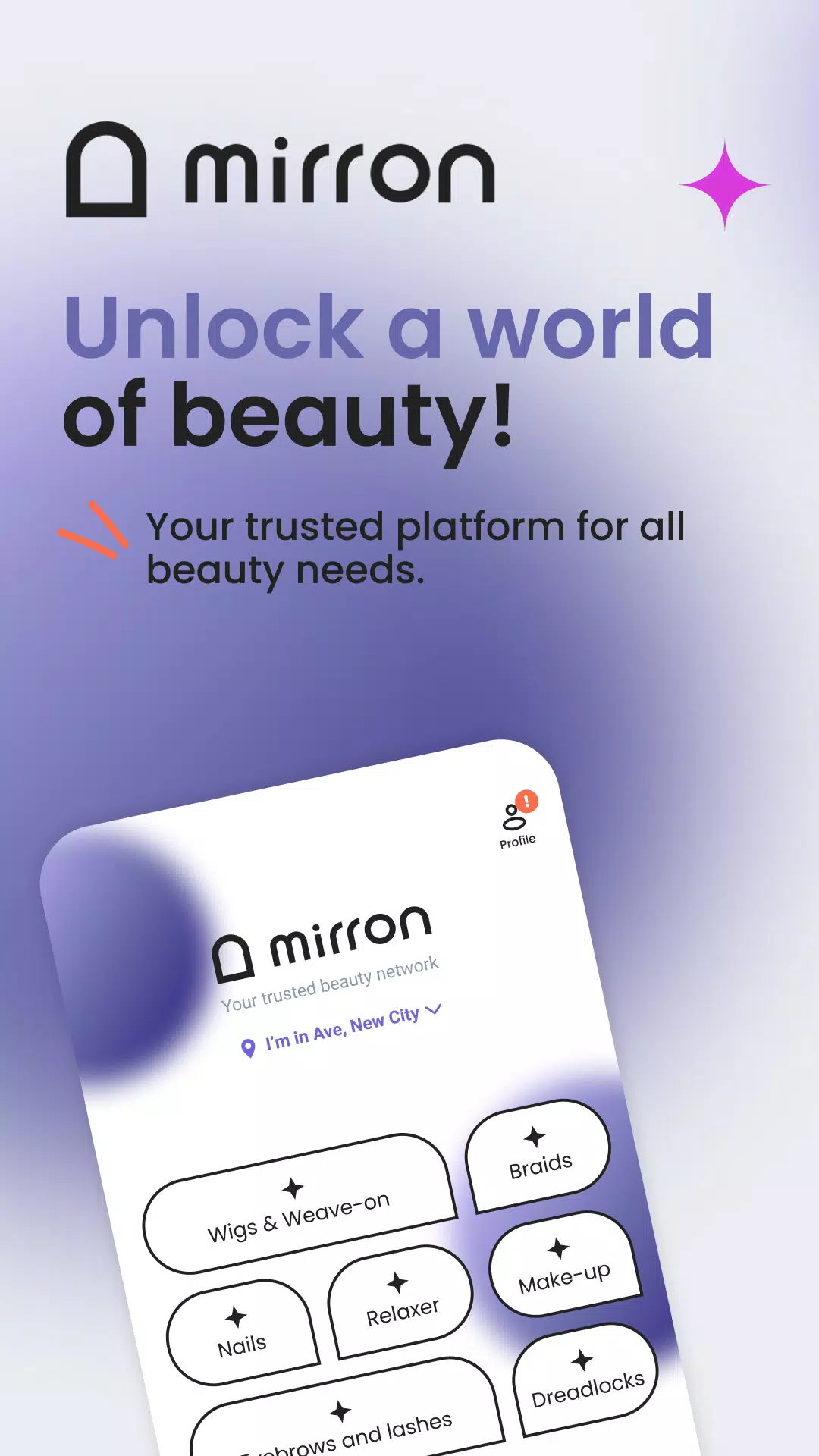 Mirron: Explore Beauty Nearby应用截图第0张