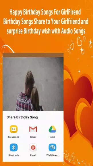 Happy Birthday Song For Girlfriend Ekran Görüntüsü 2