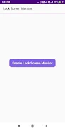 Lock Screen Monitor & Password স্ক্রিনশট 1