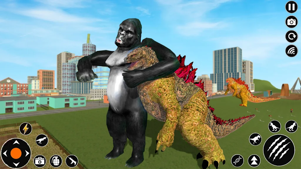 Gorilla vs King Kong 3D Games スクリーンショット 1