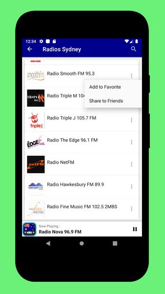 Radio App Australia: FM Online Captura de tela 2